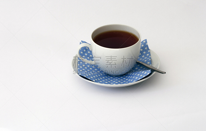 茶,一个物体,南非茶,茶匙,水平画幅,无人,茶杯,茶碟,饮料,圆点