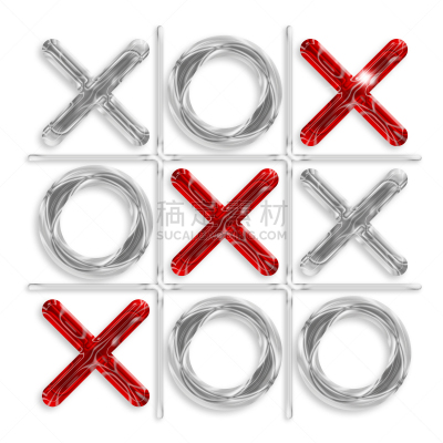 井字游戏,商务策略,绘画插图,符号,英文字母x,现代,白色,休闲游戏,闪亮的,商务
