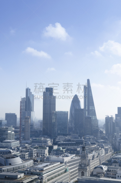 伦敦城,伦敦肉类市场街122号,瑞士再保险塔,第42号塔,全球财政,热霾,梁,垂直画幅,天空,未来