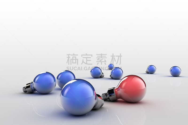 想法,创造力,概念,个性,灵感,水平画幅,形状,首领,绘画插图,电灯泡