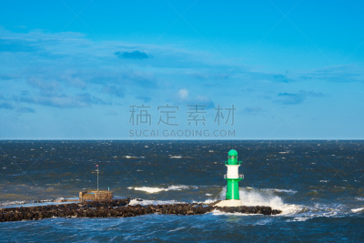 海岸线,波罗的海,德国,鼹鼠,气候,旅途,梅克伦堡前波莫瑞州,环境,云,天气