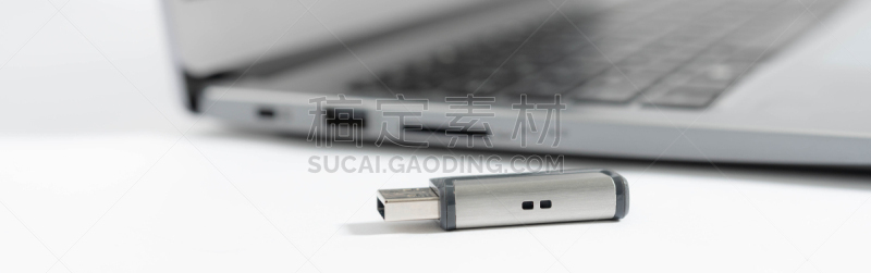 闪存盘,笔记本,商务,安全,空的,计算机,电源,计算机键盘,技术,现代