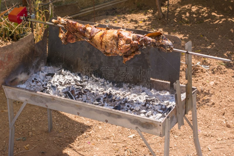 灯,格子烤肉,灵性,希腊,工艺刀,鸡肉,科林斯湾,炊具刀,香肠,绿色