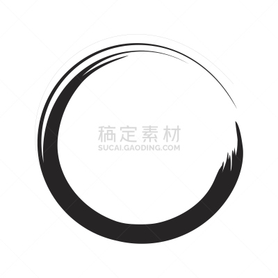 画笔,圆形,矢量,日本,手,墨水,抽象,时尚,黑色,中风