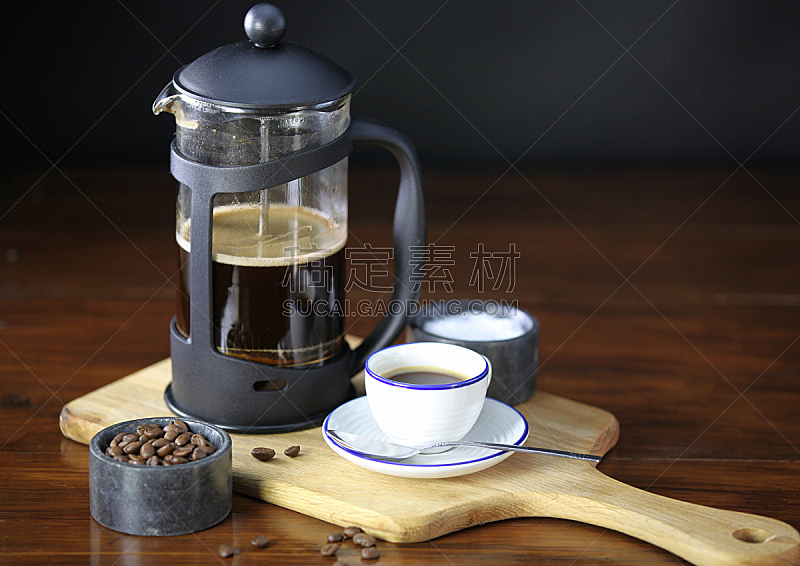 咖啡,清新,烤咖啡豆,早餐,咖啡生豆,水平画幅,热饮,早晨,食饮供应,咖啡师