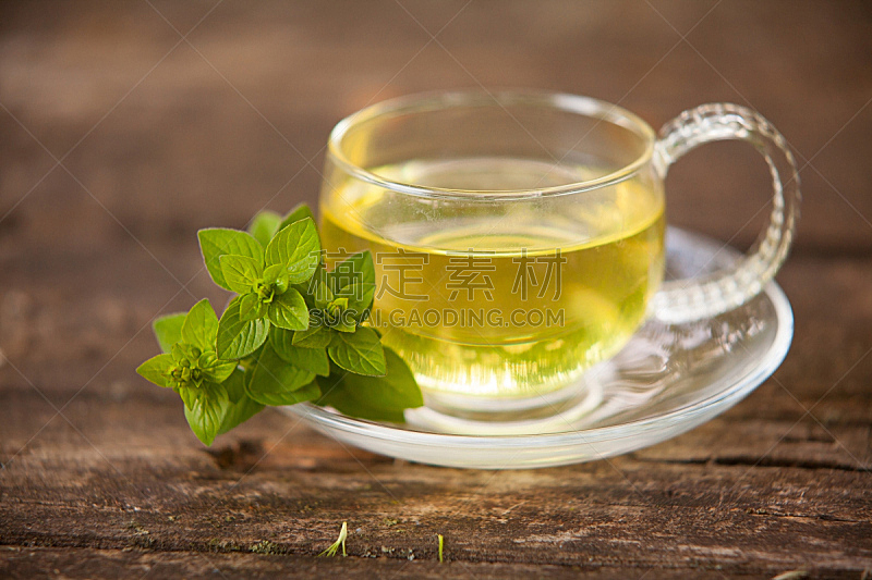 绿茶,杯,自然美,茶话会,早餐,水平画幅,无人,茶杯,玻璃,玻璃杯