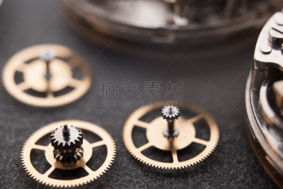 表,大特写,桌子,机件,小号字印刷的附加条款,翻筋斗,固定齿轮,钟表匠,峭壁