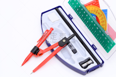 学校用品,办公室,绘画插图,留白,水平画幅,盒子,组物体,数学,知识,学校