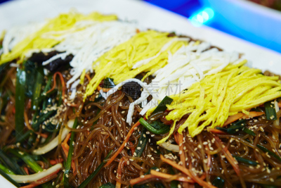 韩式炒粉丝,韩国食物,饮食,自助餐,水平画幅,正餐宴会,膳食,餐饮服务职业,高级西餐,餐馆