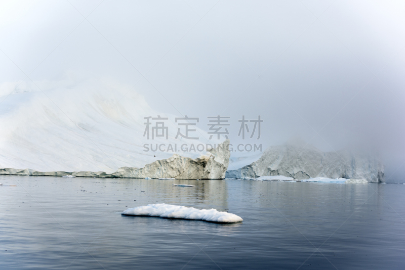 北冰洋,冰山,北极,格陵兰,天空,风,气候,雪,北美,戏剧性的景观