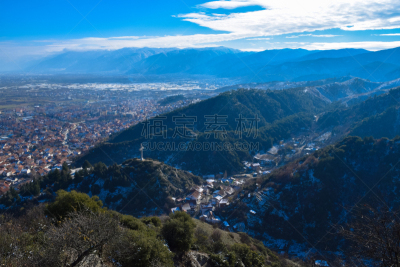 斯特鲁米察,城镇,马其顿地区,视角,alexander the great,北马其顿共和国,自然,天空,水平画幅,地形