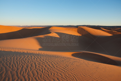 摩洛哥,撒哈拉沙漠,水平画幅,山,沙子,无人,户外,干的,西撒哈拉沙漠,彩色背景