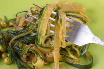 胡瓜,食品,豌豆,意大利面,素食,蔬菜,螺线,自然界的状态,装饰菜,熟的