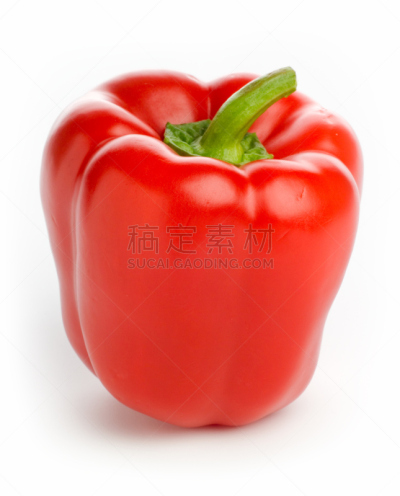 亮色调,影棚拍摄,红色灯笼椒,垂直画幅,灯笼椒,无人,椒类食物,工作室,白色,清新