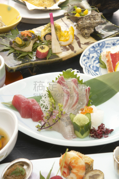 怀石料理,食品,小旅馆,垂直画幅,饮食,日本,日本食品,饥饿的,摄影,吃