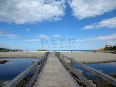 马萨诸塞,海滩,桥,格罗斯特,小溪,在上面,海港,木制,萨尔岛,安角