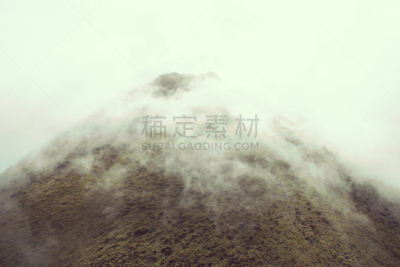 法国,马提尼克岛,比利山,岛,法国海外领土,云,植物,办公室,火山,加勒比海地区