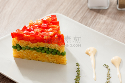 素食,蔬菜,健康食物,米饭沙拉,膳食,餐具,水平画幅,灯笼椒,无人,开胃品