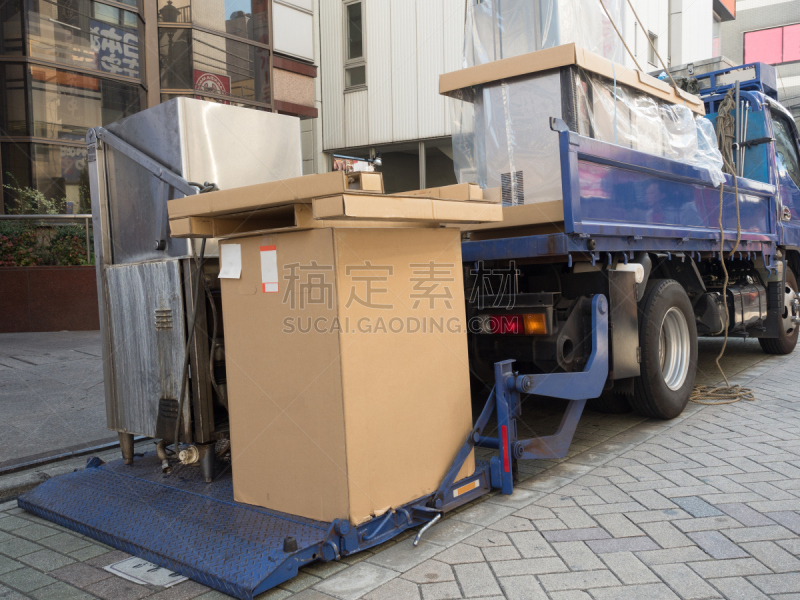 厨房器具,水平画幅,建筑工地,纸板,重新开张,起重机,典礼,建筑业,商业金融和工业,东京