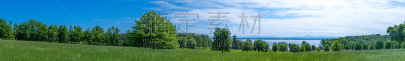 夏天,全景,陆地,美,水平画幅,高视角,枝繁叶茂,无人,优美,户外