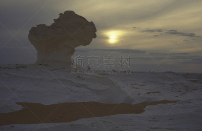 白色沙漠,法拉夫拉,撒哈拉沙漠,非洲,埃及,利比亚沙漠,西撒哈拉沙漠,巴哈利雅绿洲,自然,水平画幅
