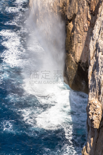 阿尔盖罗,意大利,洞穴,撒丁岛,海王神,海王星的石窟,洞室,环境,石灰石