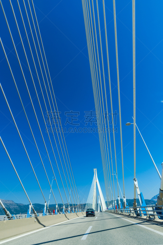 希腊,桥,垂直画幅,水,天空,美,云,夜晚,无人,夏天