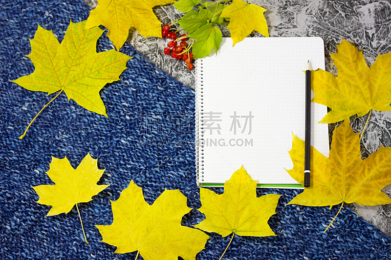 机织织物,笔记本,背景,自然,黄色,红色,季节,舒服,图像,毯子