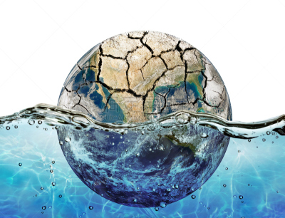 地球形,行星,水,海洋,凹陷的,全球变暖,气候,自然,水平画幅
