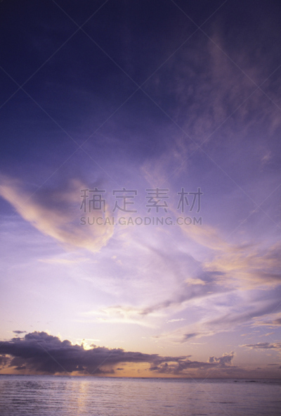 天空,塞班岛,海洋,自然,垂直画幅,美国,云,无人,曙暮光,黄昏