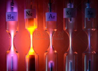 装管,化学元素周期表,水平画幅,无人,努力,科学实验,科学,实验室,霓虹灯,氩