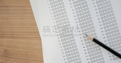 铅笔,白昼,纸,木制,概念,顶部,解决,拼写,教育,考试