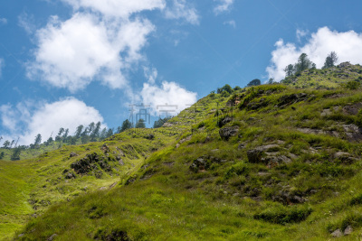 云,山脉,风景,延时摄影,喜马拉雅山脉,雾,在上面,西姆拉,山脊,热带气候