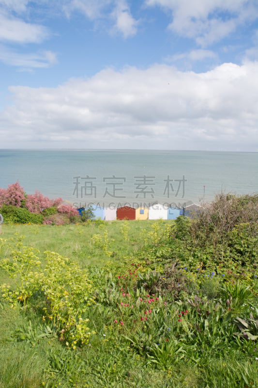 whitstable,海滩小屋,色彩鲜艳,肯特,垂直画幅,肯特岛,木制,无人,小屋,英格兰