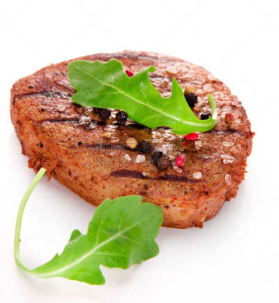 格子烤肉,牛排,白色背景,烤肉架,垂直画幅,白色,沙朗牛排,无人,胡椒,膳食