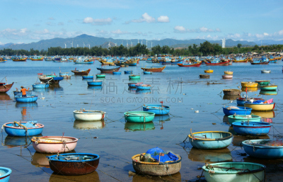 非凡的,越南,海滩,非都市风光,亚洲,地形,水,水平画幅,夏天,户外