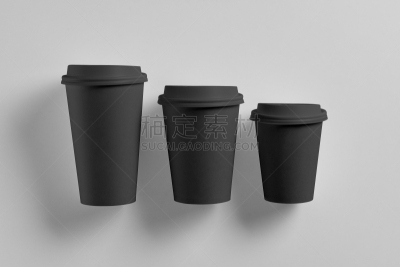 咖啡杯,白色背景,盖子,纸,黑色,分离着色,热,瓶盖,比例,杯