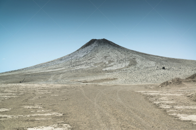 火山,阿塞拜疆,泥,科布斯坦,寒冷,圆顶建筑,矿物质,户外,奇异的,城市