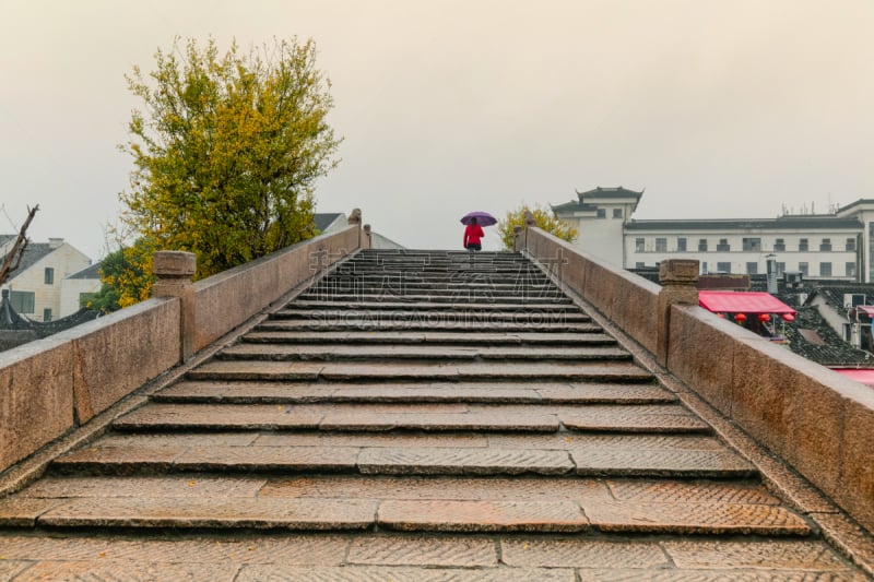 上海,城镇,远古的,朱家角,乌镇,船桥,高跷屋,芦苇船,古代文明,瓦