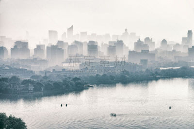 杭州,建筑外部,风景,摩天大楼,图像,海洋,著名景点,无人,旅游目的地,水