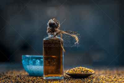 芥菜,特写,椰子油,成分,种子,皮肤,芥末,长发,食用油,平滑的