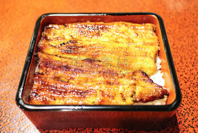 咸水鳗,碗,淡水鳗鱼,水平画幅,无人,膳食,海产,特写,三岛市,静冈县