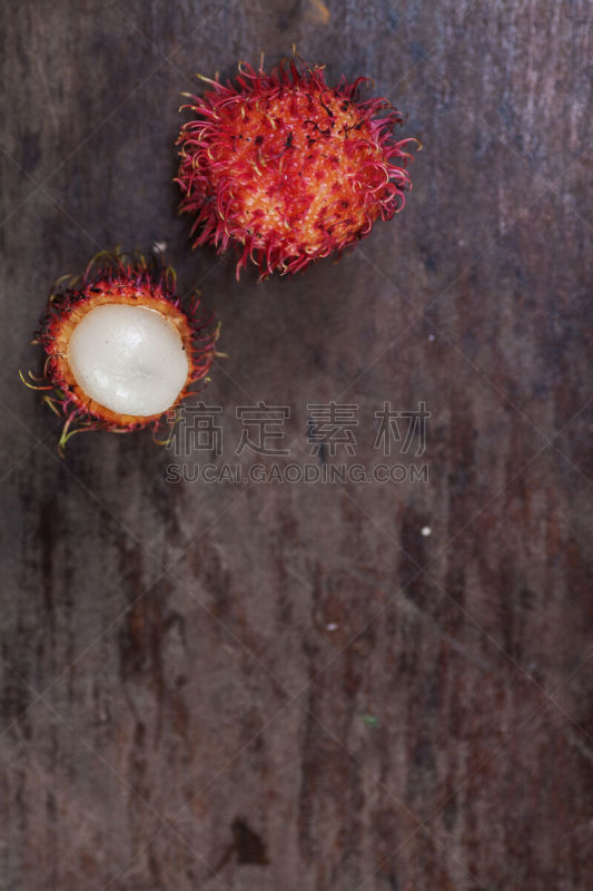 桌子,水果,红毛丹,去皮的,自然,垂直画幅,无人,有机食品,维生素,熟的
