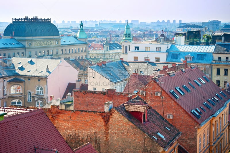 Zagreb skyline