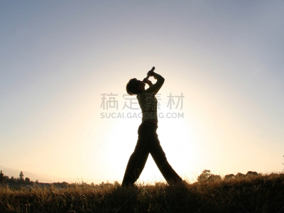 自然,苦尽甘来,天空,青少年,半空中,夏天,自由,明亮,青年人,运动