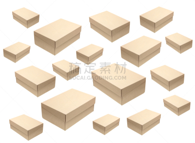 纸箱,翻盖手机,褐色,水平画幅,无人,白色背景,纸板,盒子,背景分离,影棚拍摄