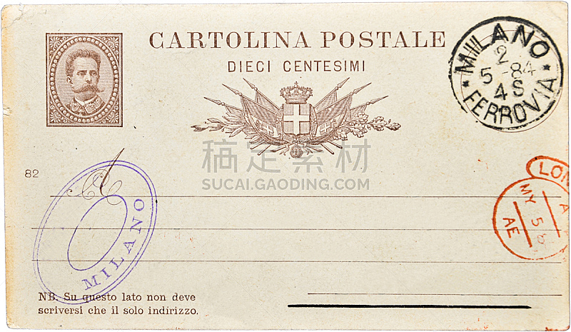 明信片,邮戳,褐色,水平画幅,纹理效果,19世纪风格,无人,斑驳的,文档,弄皱的