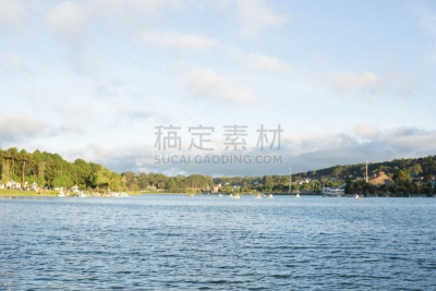 湖,山,水,天空,水平画幅,无人,圣莫瑞兹,大叻,户外,跳板
