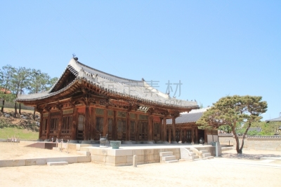 韩国,水原,华城市,天空,水平画幅,墙,建筑,无人,宫殿,蓝色
