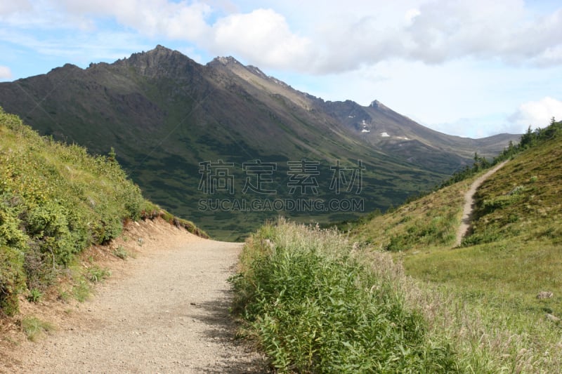 楚克奇州立公园,水平画幅,地形,山,无人,阿拉斯加,安克雷奇,户外,徒步旅行,山脉